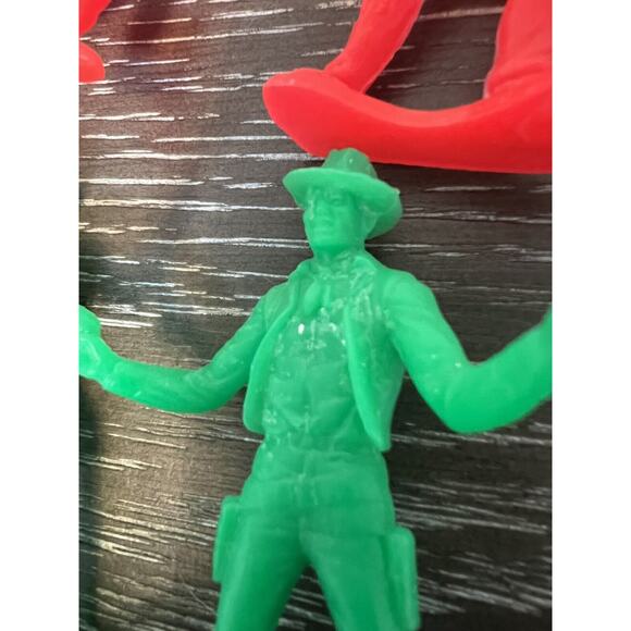 Plastic Western Cowboys Indians Horses And Fences, 100 Piece Lot Unbranded - Picture 16 of 16